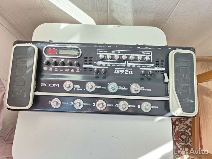 Ламповый гитарный процессор Zoom G9.2tt