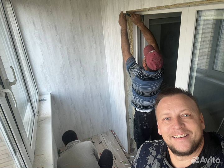 Остекление балконов, отделка балконов, утепление