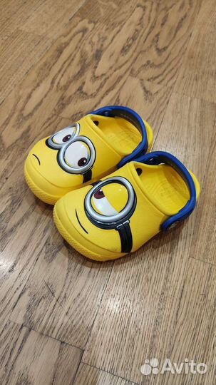 Crocs C6 и резиновые сапоги Mothercare 27