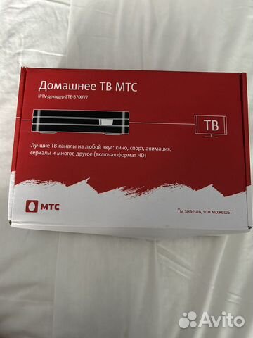 Приставка iptv mts