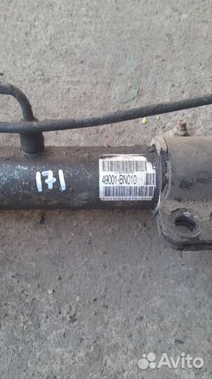 Рейка рулевая течёт Nissan almera n16