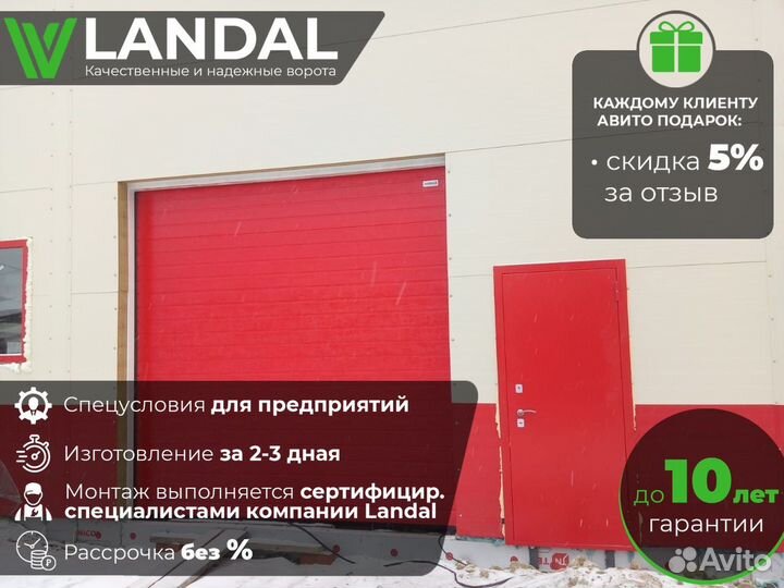 Автоматические гаражные ворота