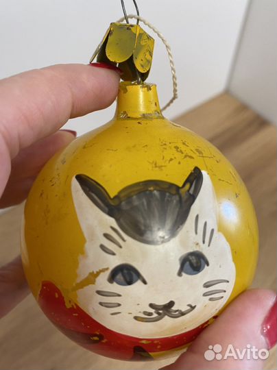 Новогодняя Старинная ёлочная игрушка