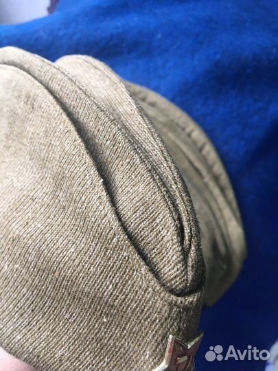 Пилотка гимнастерочная защитного цвета (оригинал)