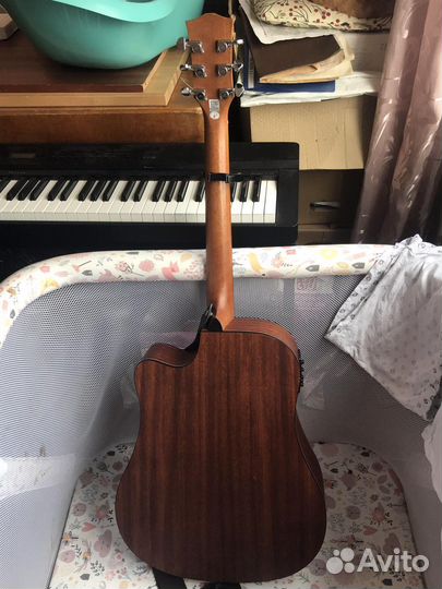 Электро акустика гитара kepma