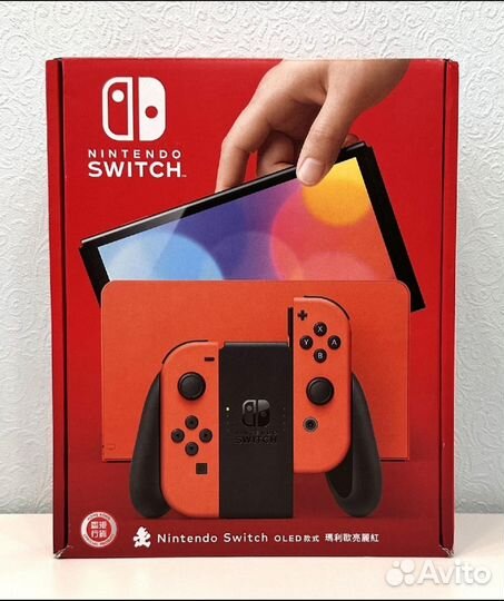 Nintendo Switch Oled Mario Red Edition Новя