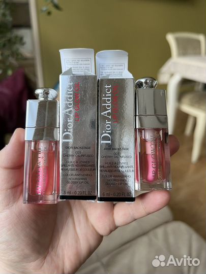 Масло для губ dior 001