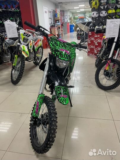 Питбайк BSE EX 125E (015) Green 17/14
