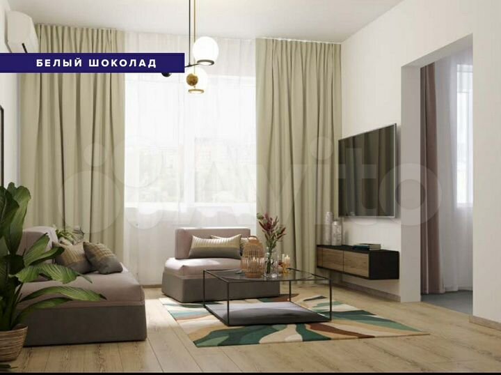2-к. квартира, 59,5 м², 15/26 эт.