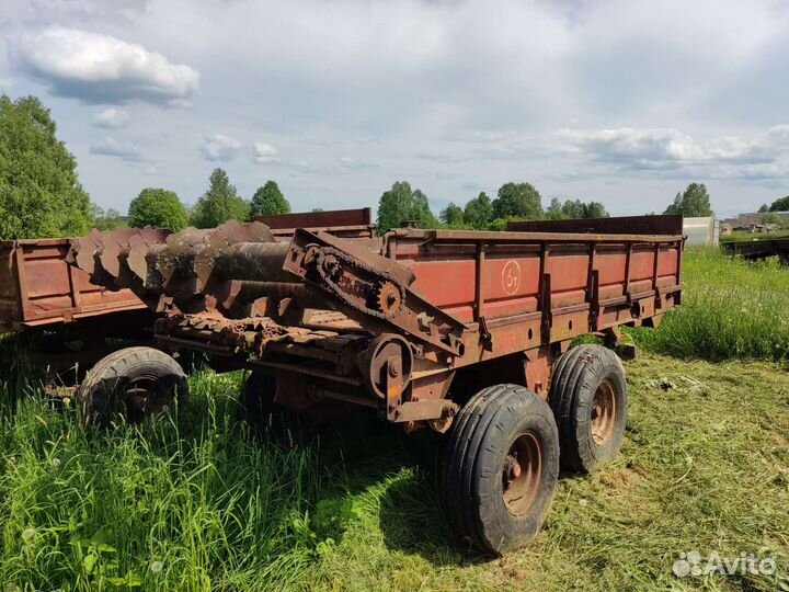 Разбрасыватель удобрений Ригасельмаш РОУ-6, 1986