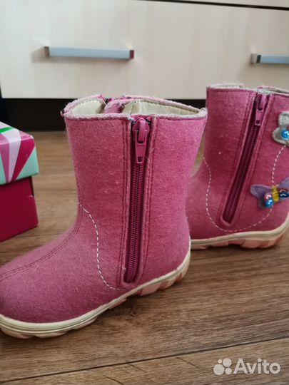 Валенки для девочки юничел