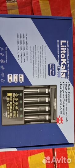 Зарядное устройство liitokala lii 600