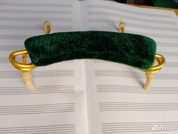 Мостик для скрипки FiddlermanSR-01S 1/2 зеленый