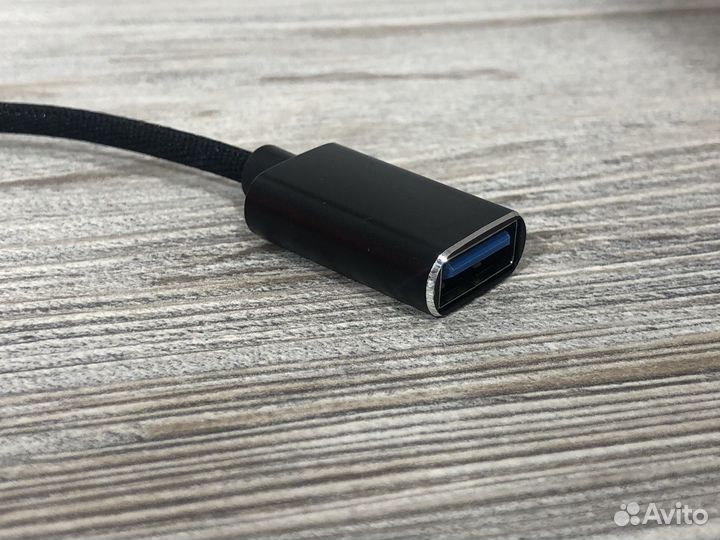 Кабель OTG Micro-USB + Type-C