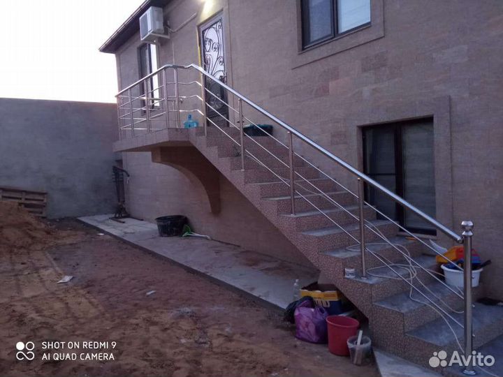 Перила из нержавеющей стали