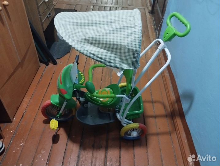 Трехколесный велосипед новый