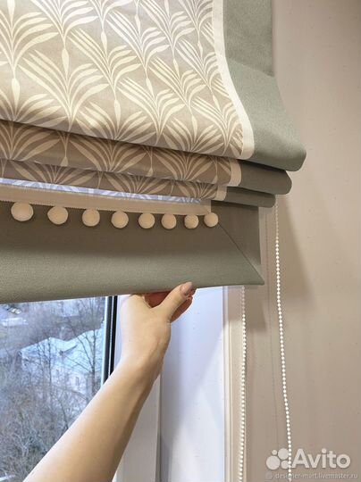 Римские шторы. Ткани из Европы и Турции