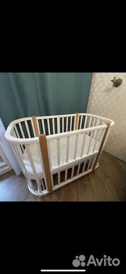 Детская кроватка Incanto Nuvola с маятником