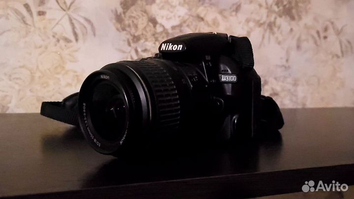 Nikon d3100 kit 18-55 пробег 10тыс кадров