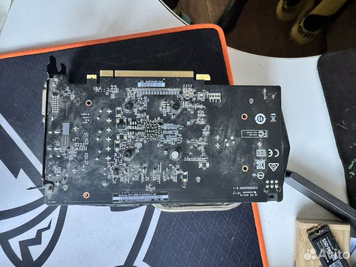 Видеокарта MSI GTX 1050ti 4gb