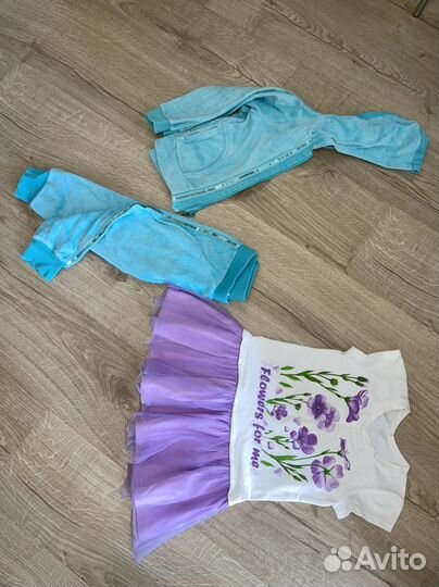 Пакет вещей на девочку 2-3 года