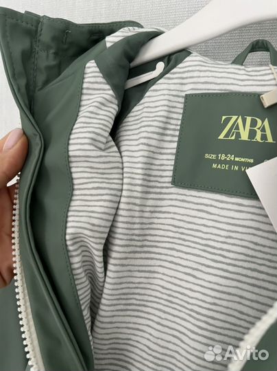 Парка дождевик zara для мальчика