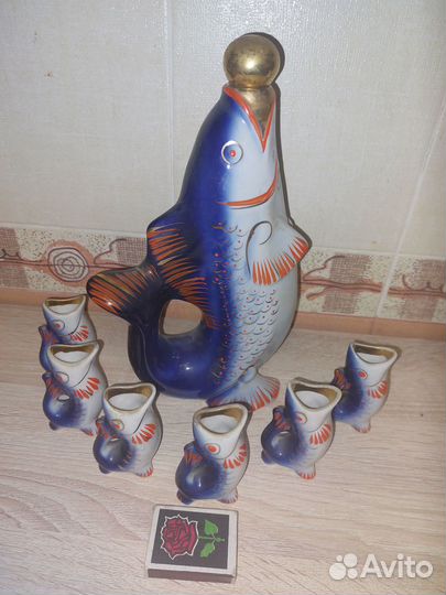 Фарфоровый набор Рыбы