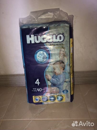 Памперсы подгузники для детей 4 Hugglo