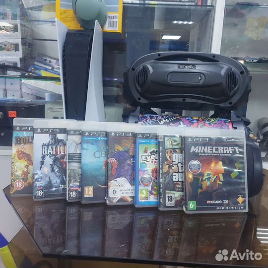 Большой выбор игр на ps3