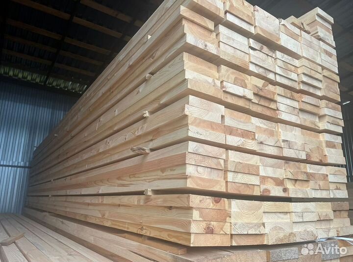 Доска обрезная 50х100х6000мм от производителя