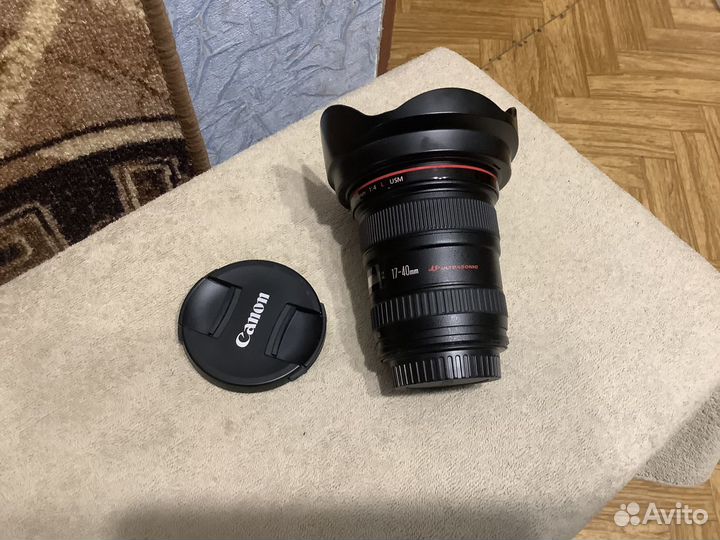 Объектив canon EF 17-40mm f/4L USM