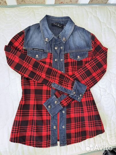 Джинсовая рубашка