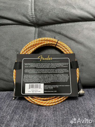 Инструментальный кабель джек 4м