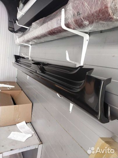 Пластиковые пороги гранта калина датсун