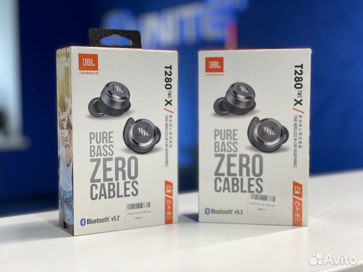 Беспроводные наушники JBL T280 TWS X