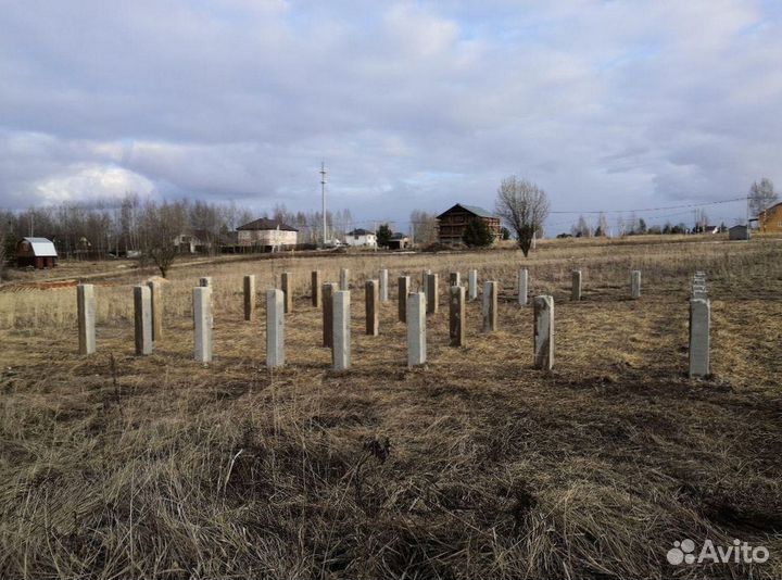Железобетонные сваи под ключ установка