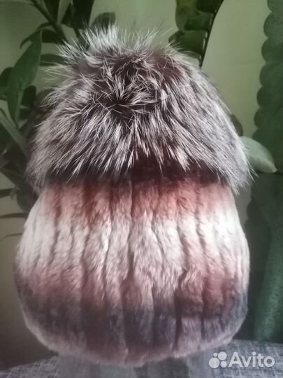 Шапка зимняя меховая женская