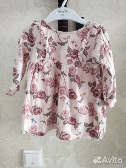 Платье для девочки hm 86