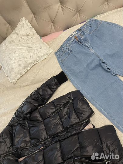 Джинсы пакетом