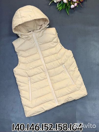 Жилетка для девочки, 140-164