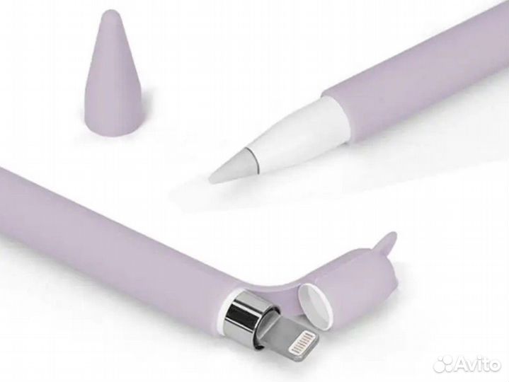 Защитный силиконовый чехол для apple pencil 1