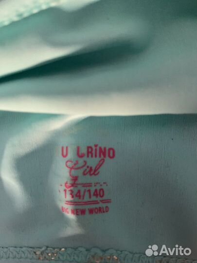 Купальник для девочки 134 + шапочка