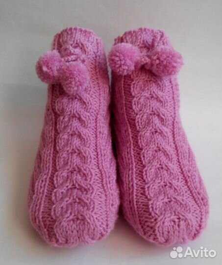 Вязаные носочки