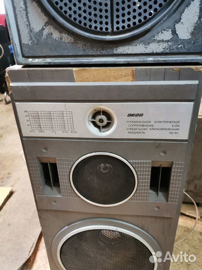 Колонки Вега 50 ас-104 и Романтика