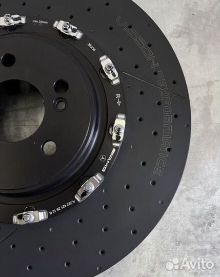 Передние тормозные диски GLC 63s W253