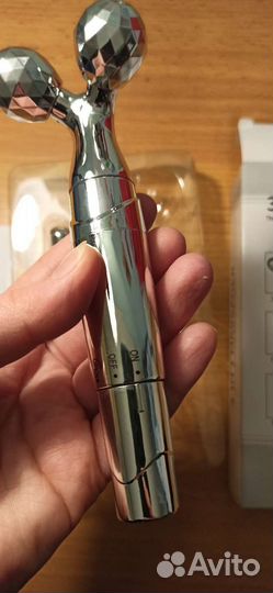 Массажёр для лица с вибрацией 3 в 1