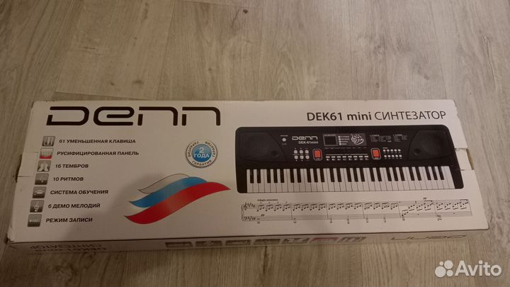 Синтезатор denn dek-61