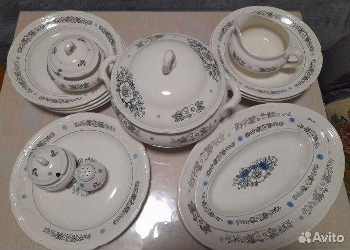 Столовый сервиз фарфор СССР