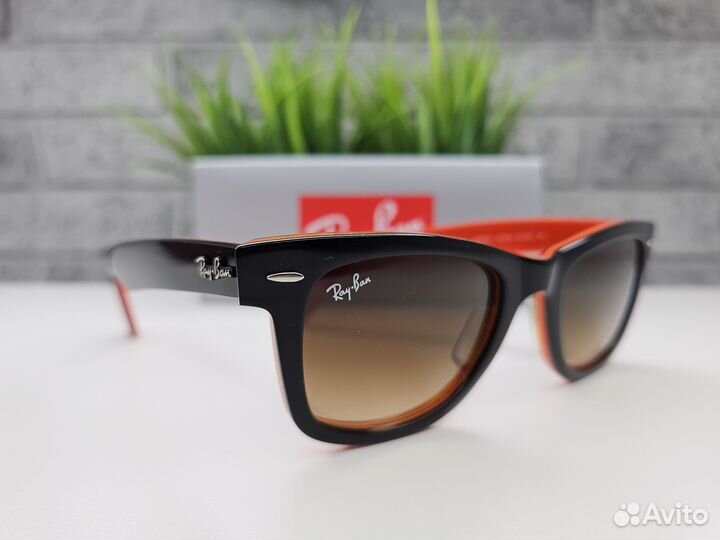 Очки Ray Ban Wayfarer 2140 1002/51 Коричневые 50mm