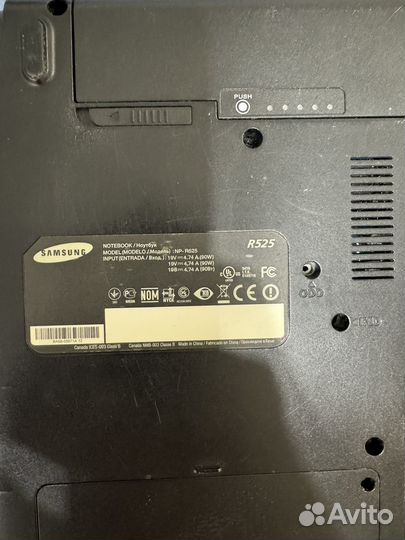 Ноутбук на запчасти